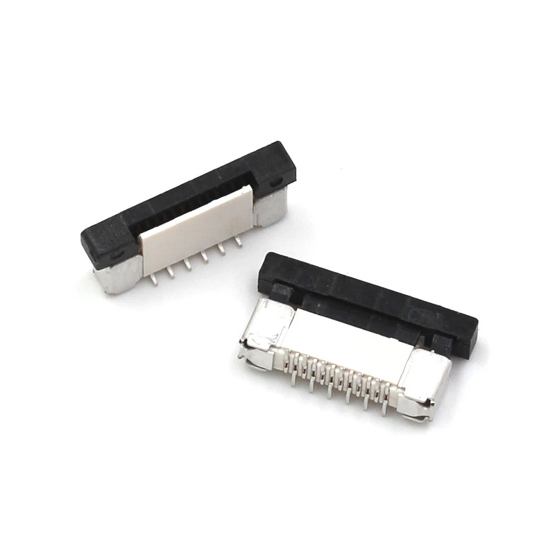 FFC FPC socket 0.5mm 4/6/8/10/12/14/16/20/24/30/34/40/50 Pin Vertical Type Ribbon Flat Connector