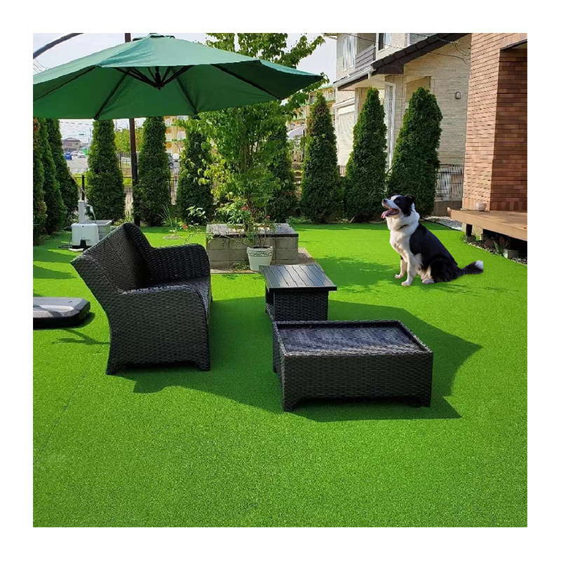 Factory Wholesale Kunstrasen Connecting high quality artificial garden grass from china production line Landscaping for Venue