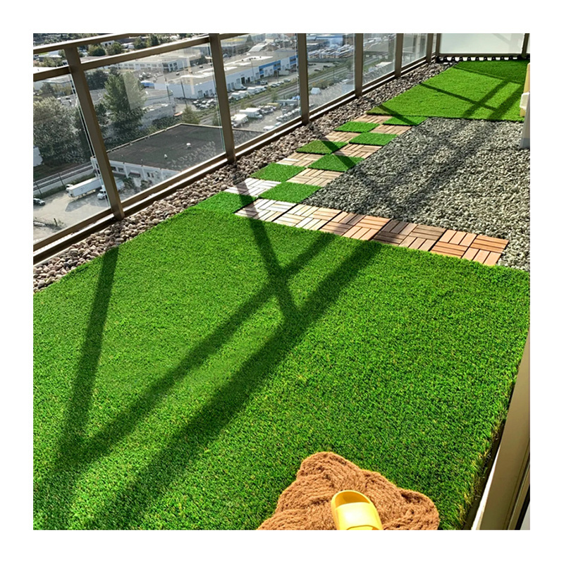 Best Price Factory Recycled Supply Customized Landscaping Lawn Garden Artificial Grass Grama Para Jardim Distridutor for highway