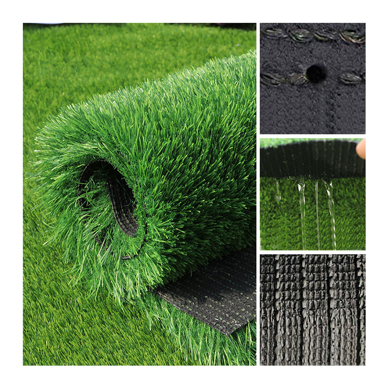 Best Price Factory Recycled Supply Customized Landscaping Lawn Garden Artificial Grass Grama Para Jardim Distridutor for highway