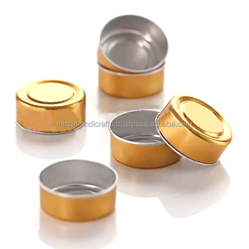 Decorative Wholesale Metal Hot Tin Candle DIY Square Blank Candle Tin for home tea light candle cups and holders set of 12