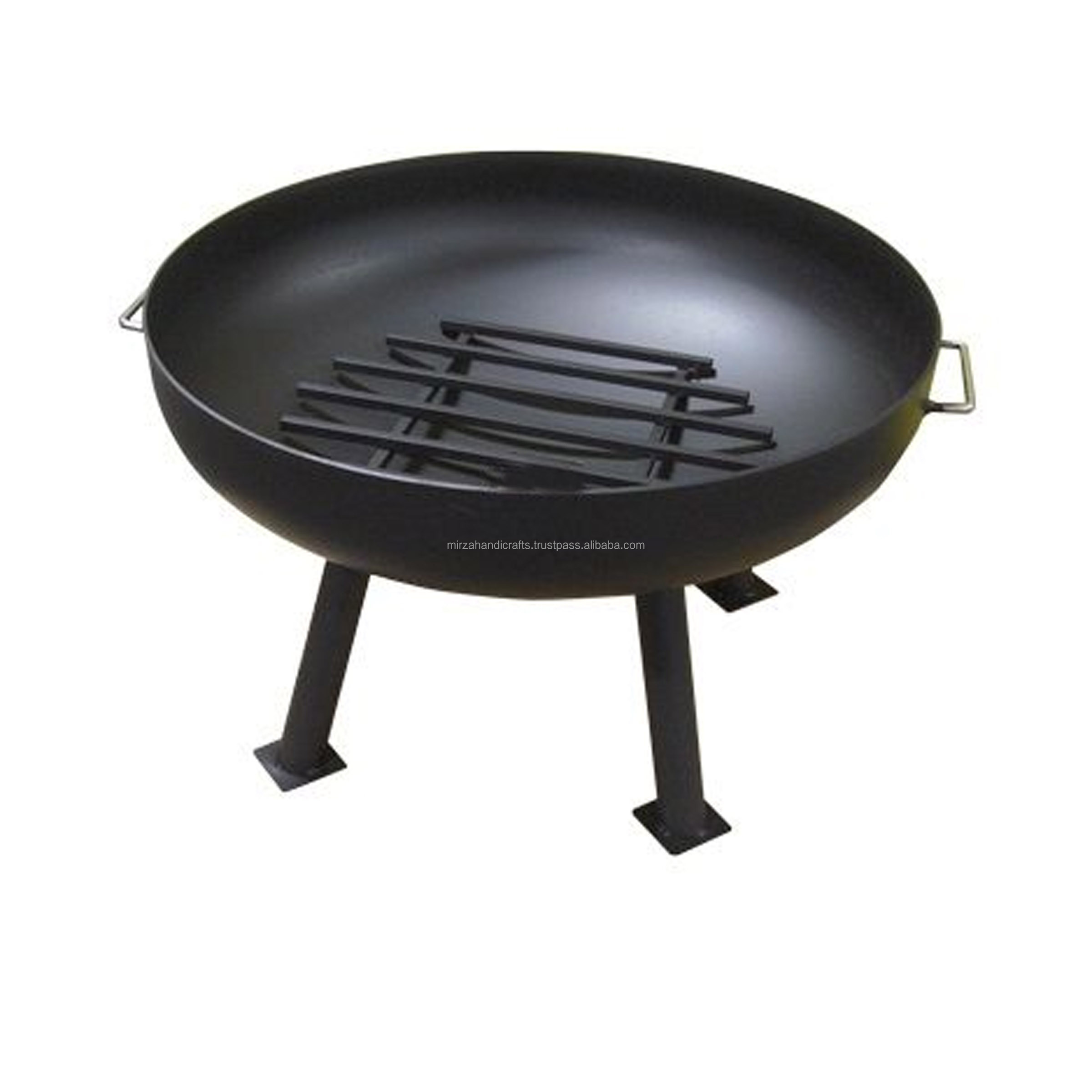 Table Grill Cast Iron Fire Traditional Fire Pit Solid Base Outdoor Heating Fun Camp Site Barbecue Grill Custom Price