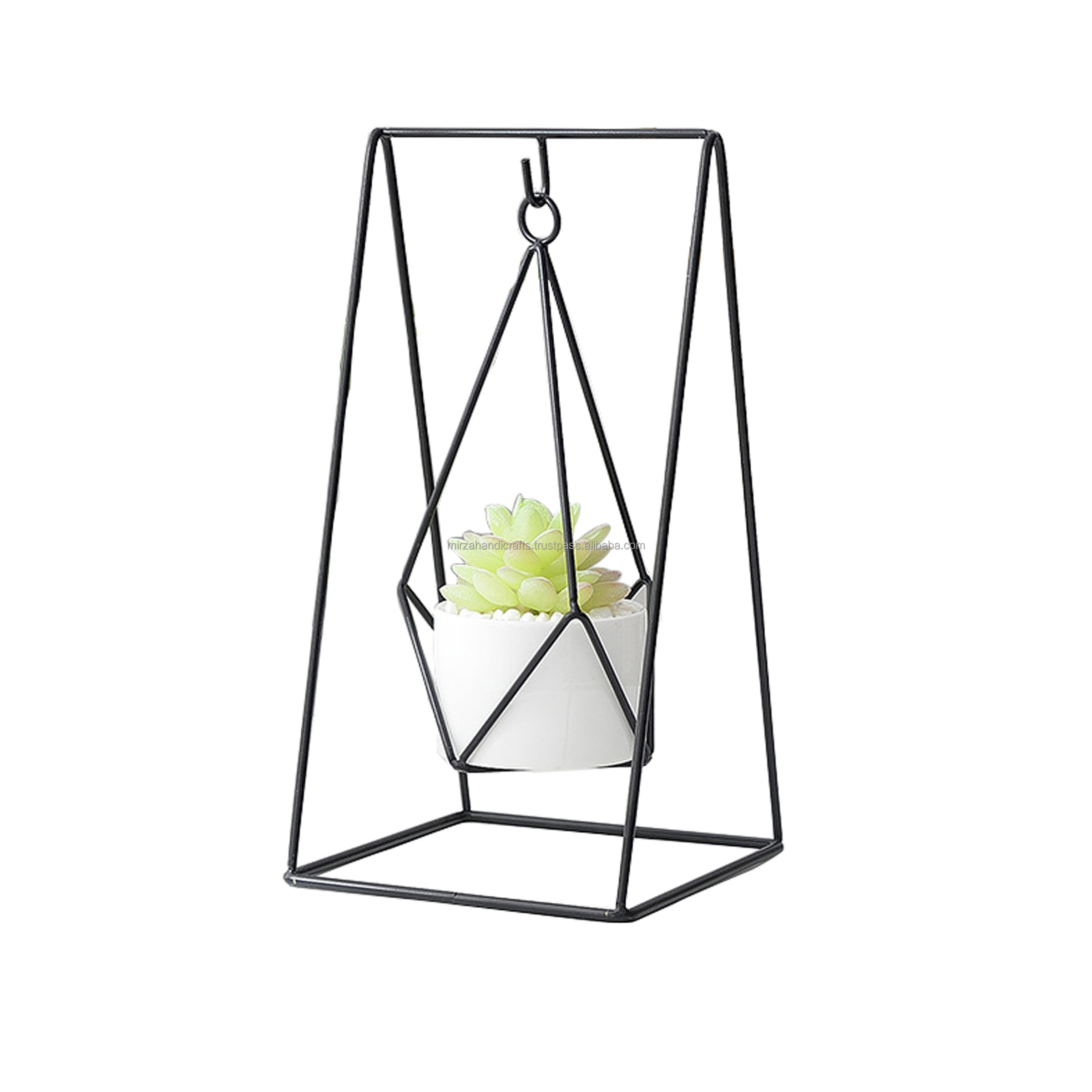 home decoration items Factory Wholesale Price Metal Pots Iron Hanging Stand for Decorate your home and hang your favorite pots