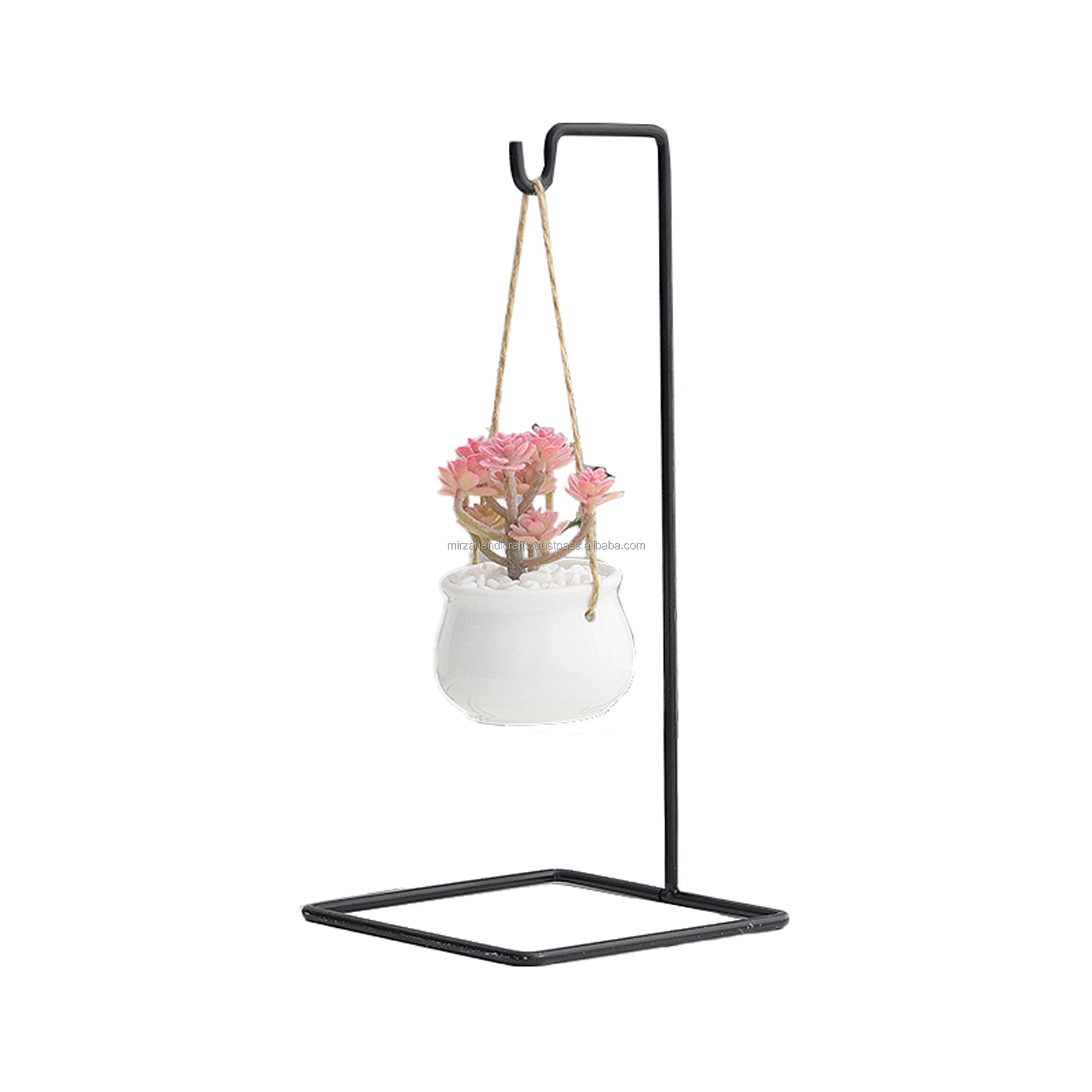 home decoration items Factory Wholesale Price Metal Pots Iron Hanging Stand for Decorate your home and hang your favorite pots