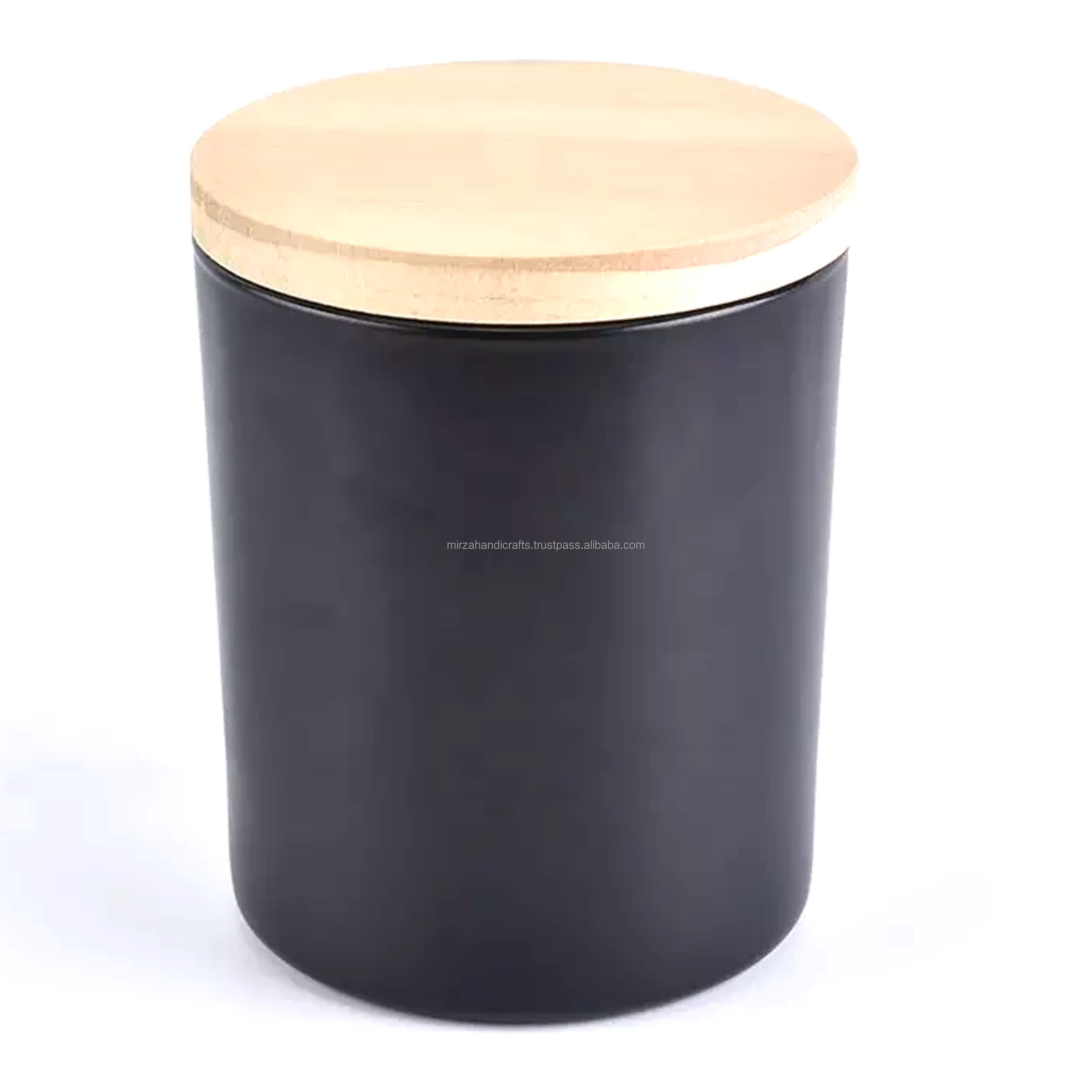 Decorative Wholesale Amazon Top Seller 8oz 10oz Luxury Black Metal Empty Candle Jars Vessels Custom Logo With Lid