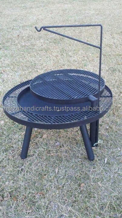 Barbeque Grill Stand Metal  Accessories for Camping Picnic garden supplies