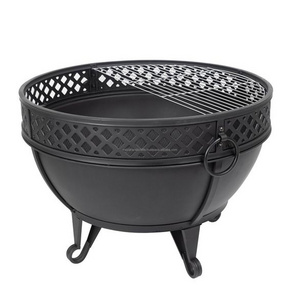 Fire Pit Deep Bowl with Cooking Grid impressive size and heavy duty steel Custom Price