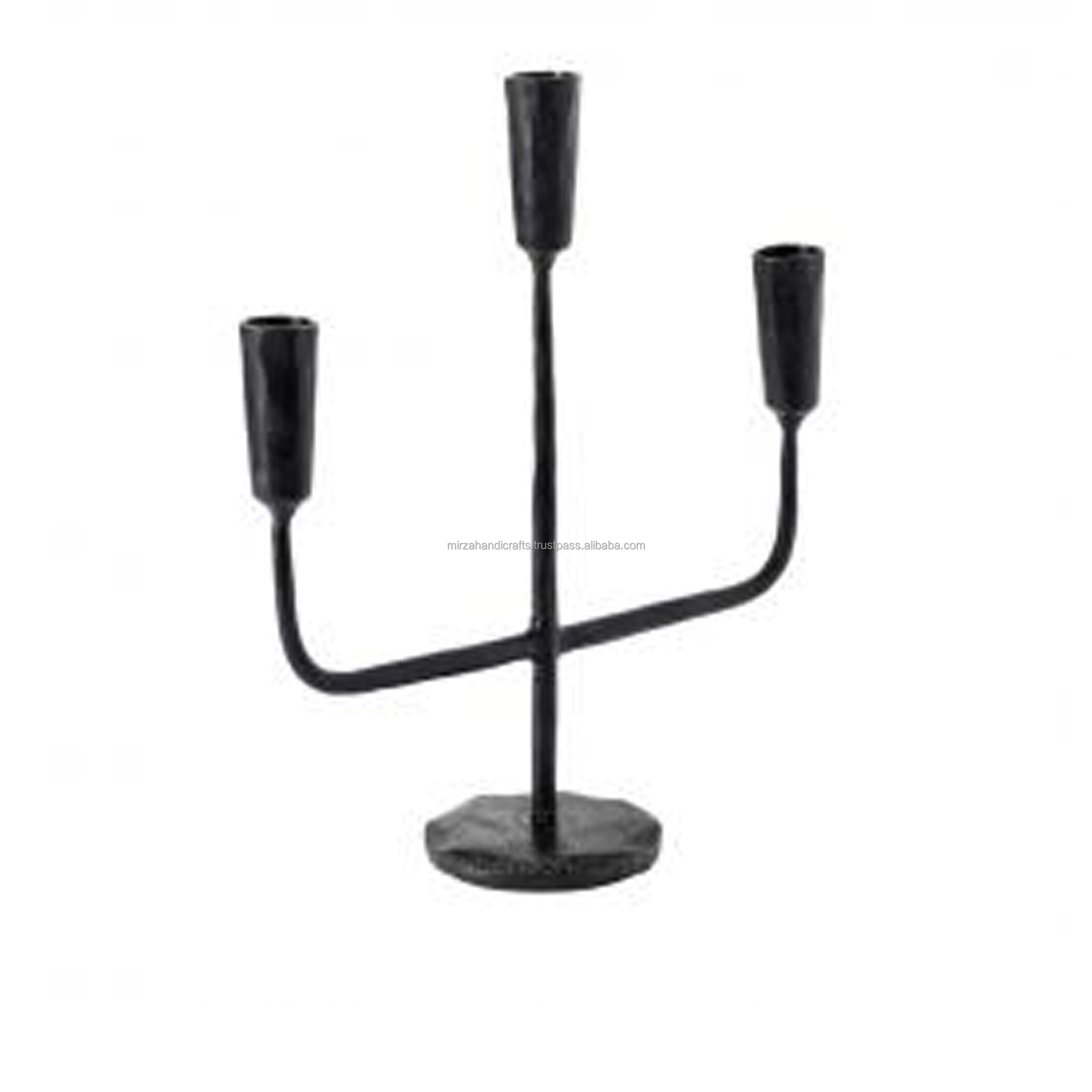 Four Arms Candle Holder Wrought Iron Wedding and Home Decoration Candle Stand Cheapest Price in India