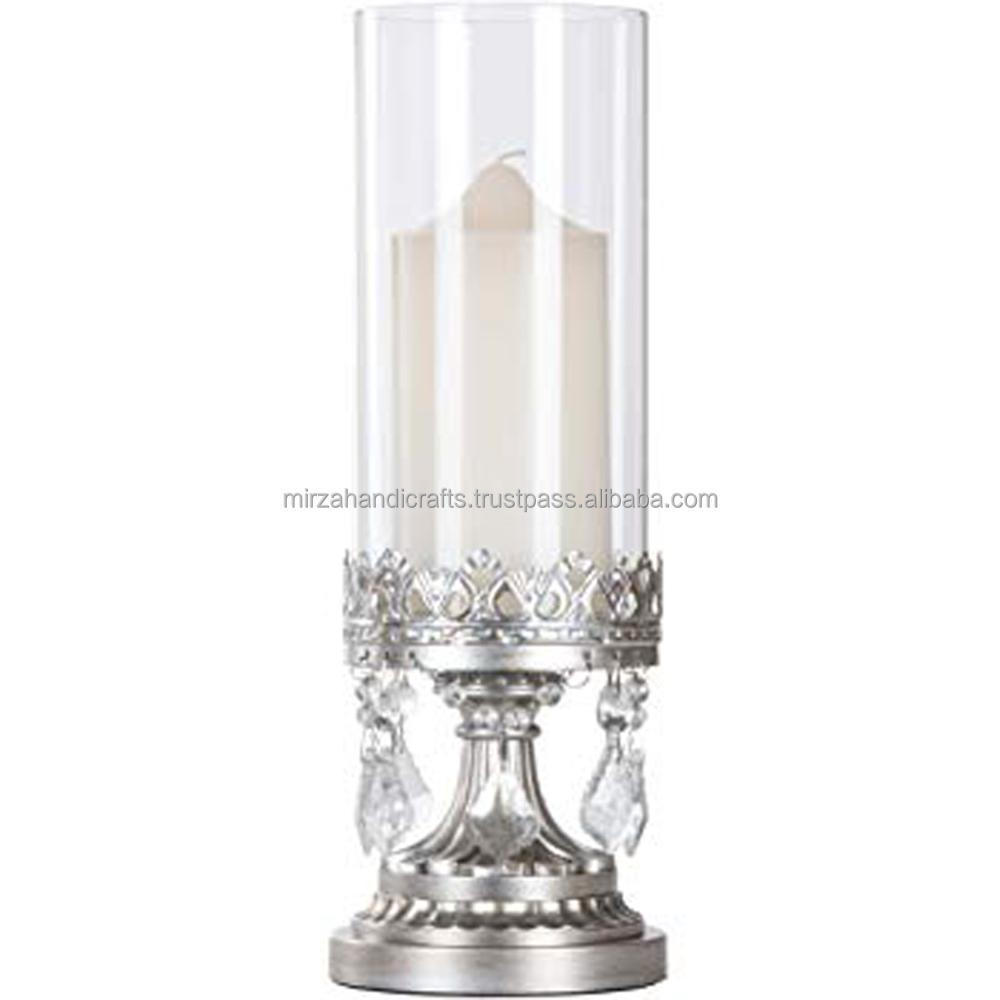 Stylish Richland Pillar Candles & Cylinder Vases Set of 4 Event Decor Great Centerpieces White Floating