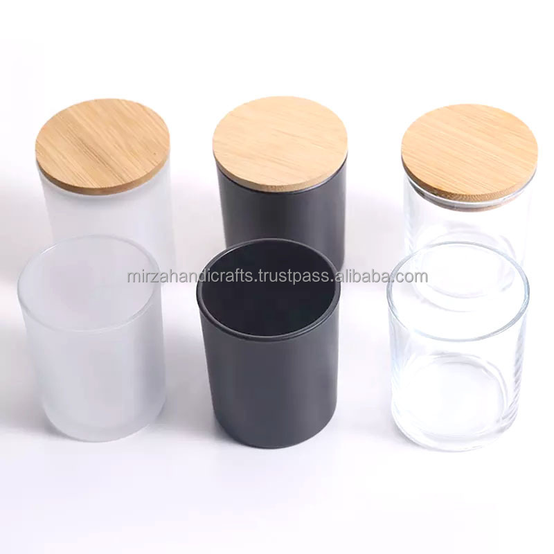 Decorative Wholesale Amazon Top Seller 8oz 10oz Luxury Black Metal Empty Candle Jars Vessels Custom Logo With Lid