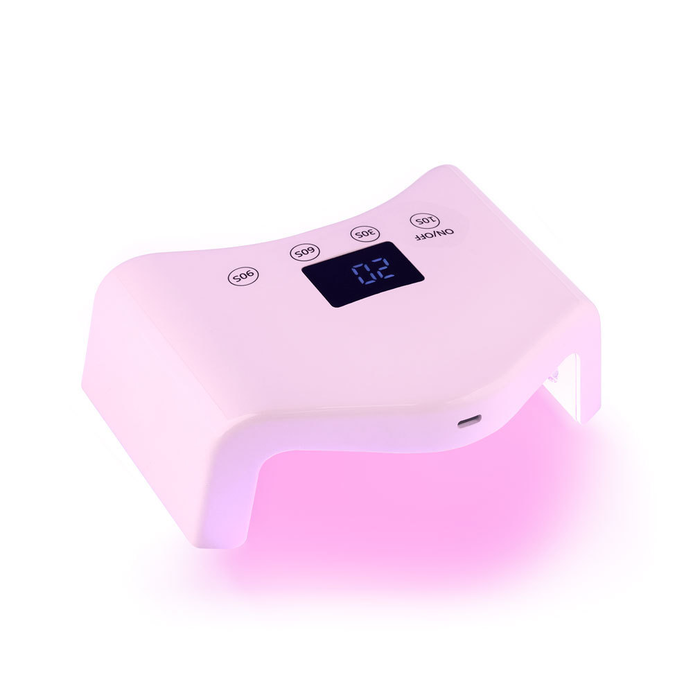 2024 New Design Mini Portable 48W Cordless Rechargeable Light Home Led Lamp Cover Whole Hand Professional Nail  Supplier