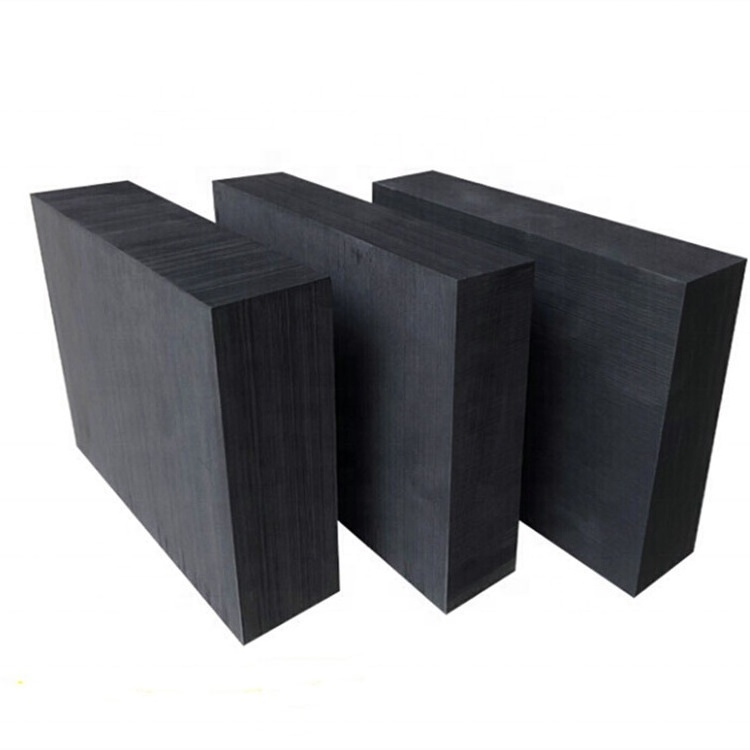 Manufacturer industrial grade high pure artificial graphite brick for gold melting furnace