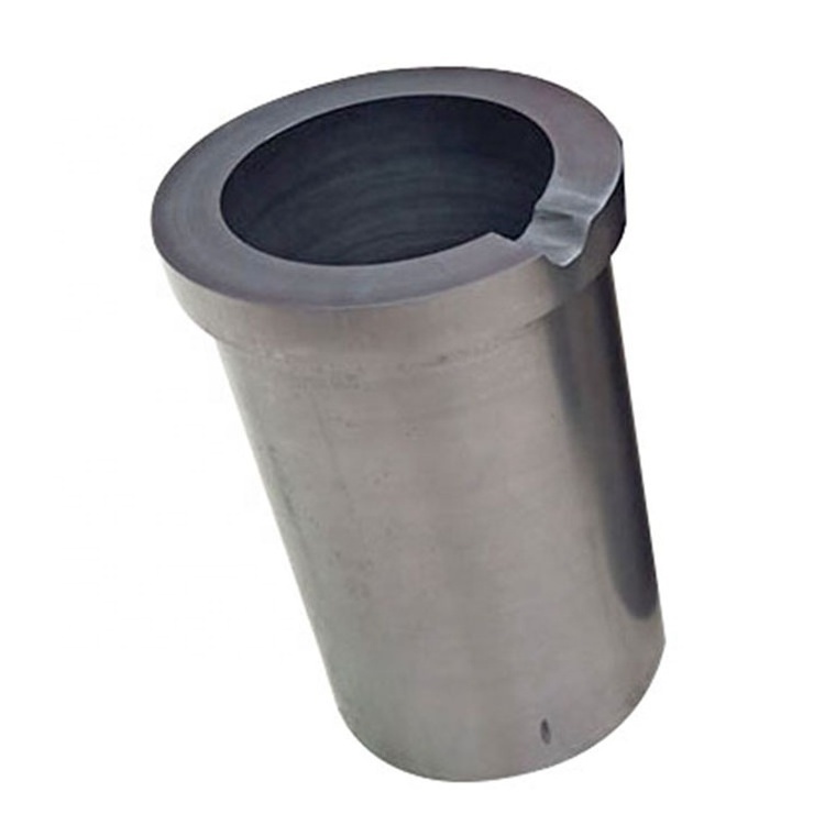 Wholesale durable high quality heat resisting 6kg 12kg carbon graphite crucibles for melting gold steel