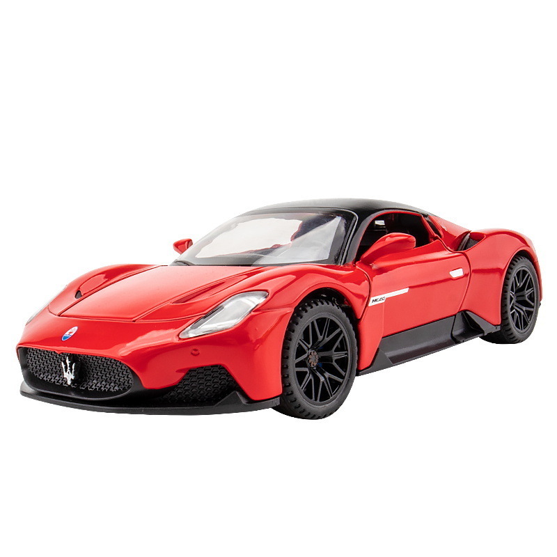 1:32 Diecast Alloy Model Car Maserati MC20 Supercar Metal Racing Vehicles Gift for Children Toy Car For Boys