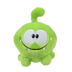 20cm Kawaii Om Nom Frog Plush Toy Cut the Rope Soft Rubber Figure Classic Game Toys Lovely Gift Doll for Kids