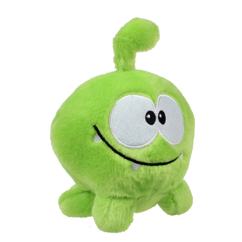 20cm Kawaii Om Nom Frog Plush Toy Cut the Rope Soft Rubber Figure Classic Game Toys Lovely Gift Doll for Kids