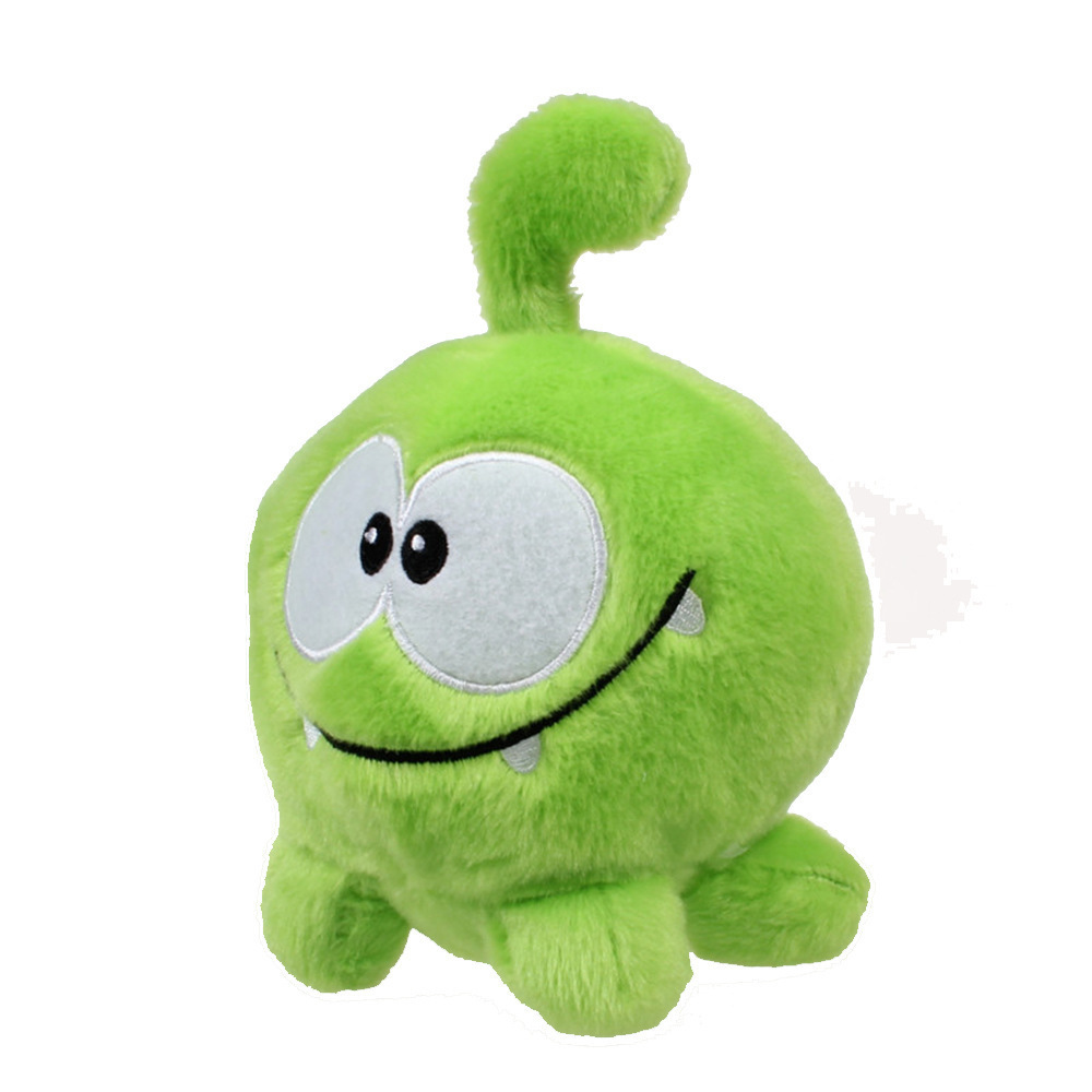 20cm Kawaii Om Nom Frog Plush Toy Cut the Rope Soft Rubber Figure Classic Game Toys Lovely Gift Doll for Kids