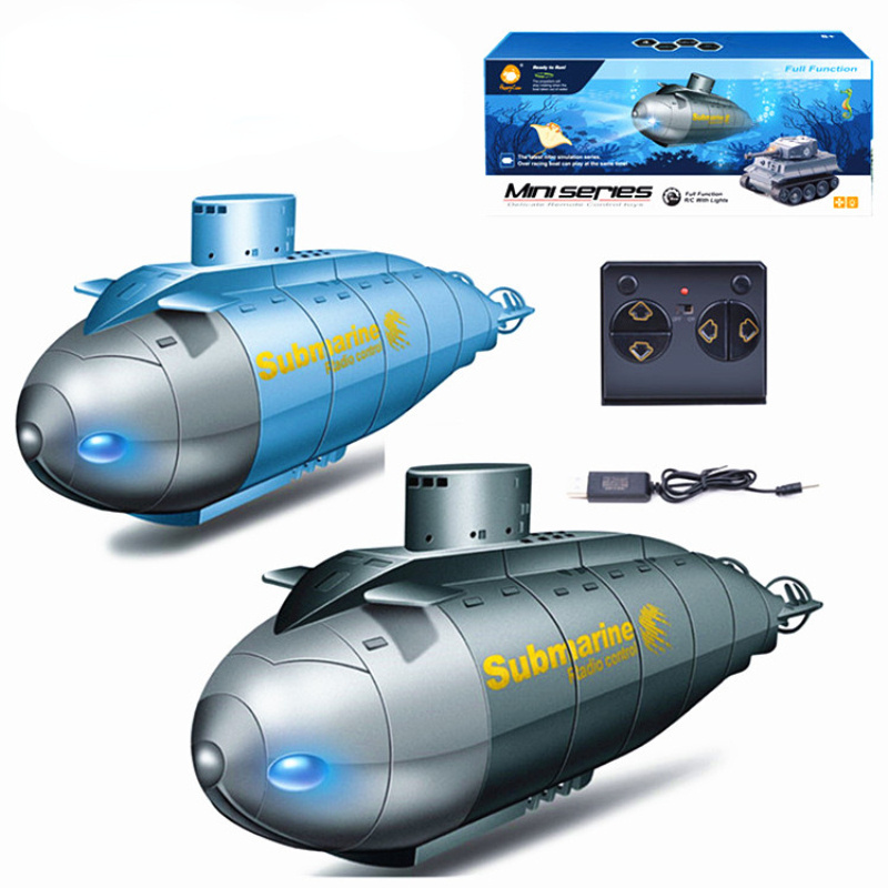 Mini New 2.4G Radio Remote Control Submarine Electric Remote Control Speed Boat Toy RC Boats Model Birthday Presents Kids Gift