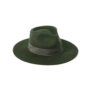 Classical Fedora Hats 100% Wool Felt Ready-to-ship Hats Wide Brim Hard Fedora