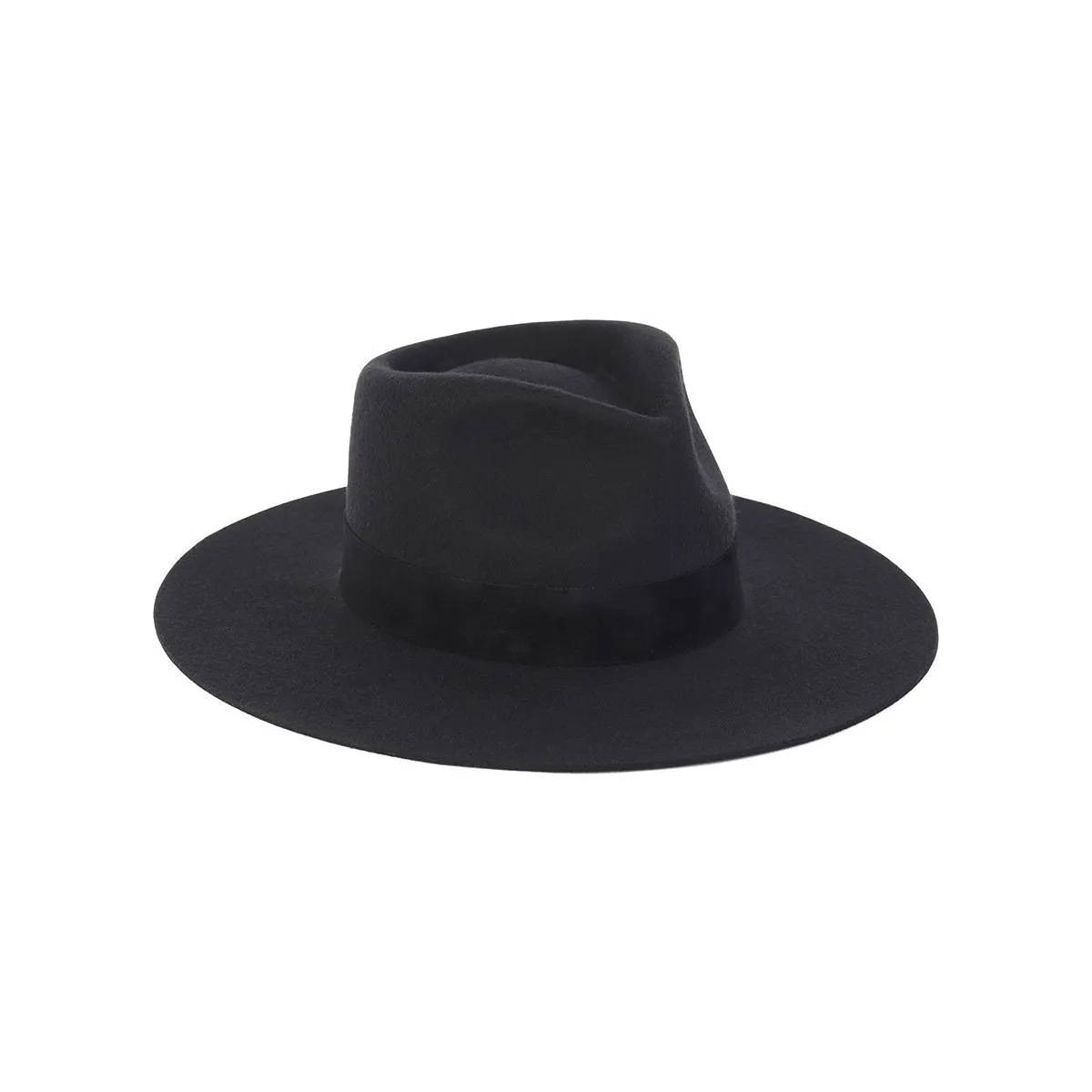 Classical Fedora Hats 100% Wool Felt Ready-to-ship Hats Wide Brim Hard Fedora