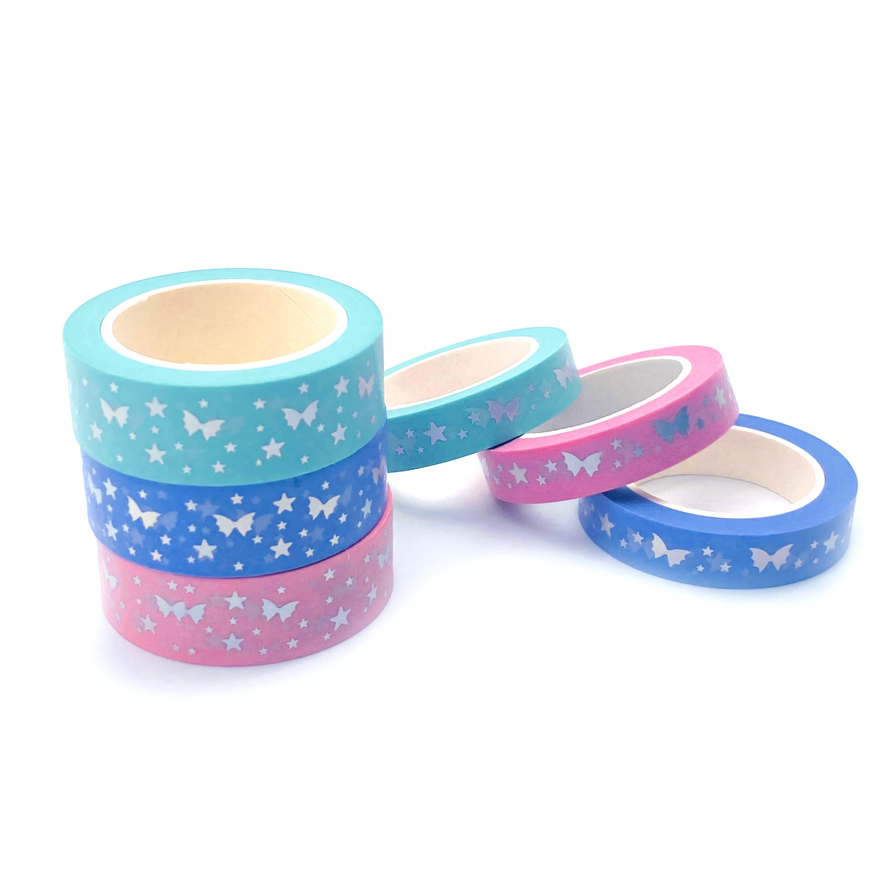 Factory Direct custom high quality gilding printing handbook masking Indian washi tape