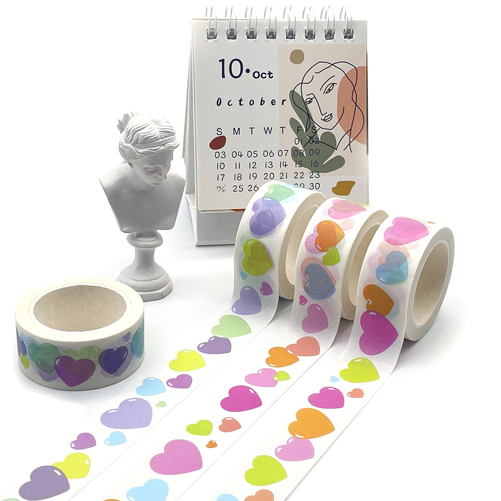 Wholesale manufacturers custom print to manufacture personalized Japanese Washi tapes