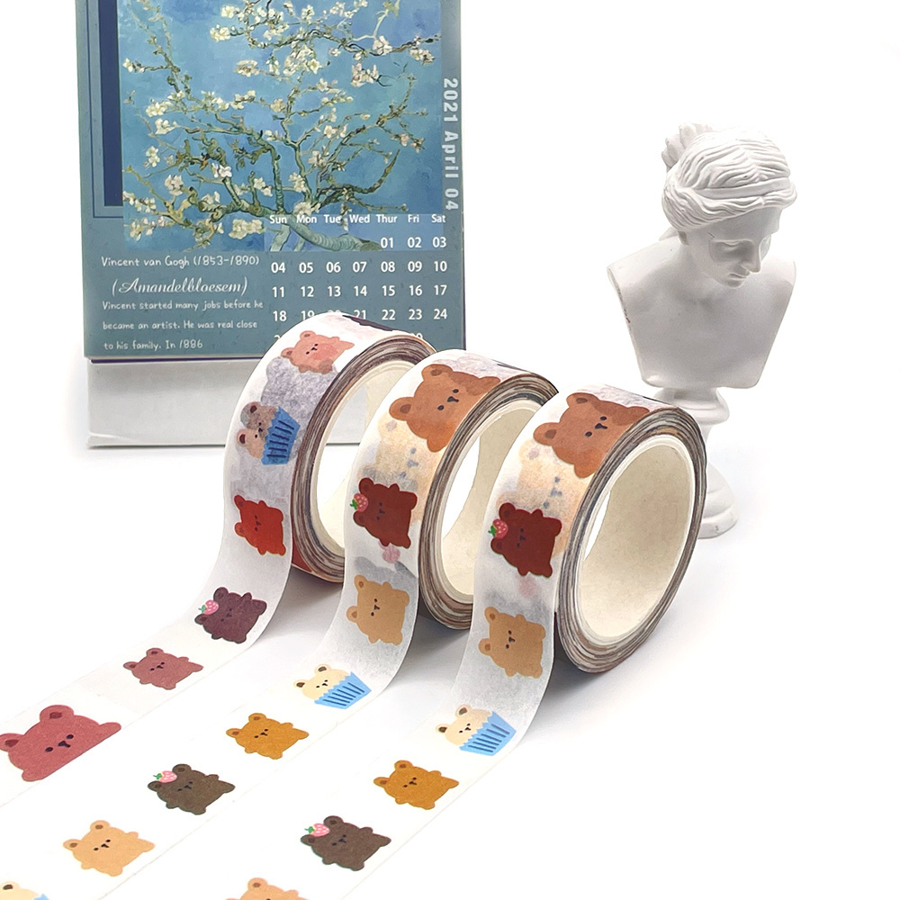 Custom tape writing printing custom japanese washi tape for DIY craft decoration