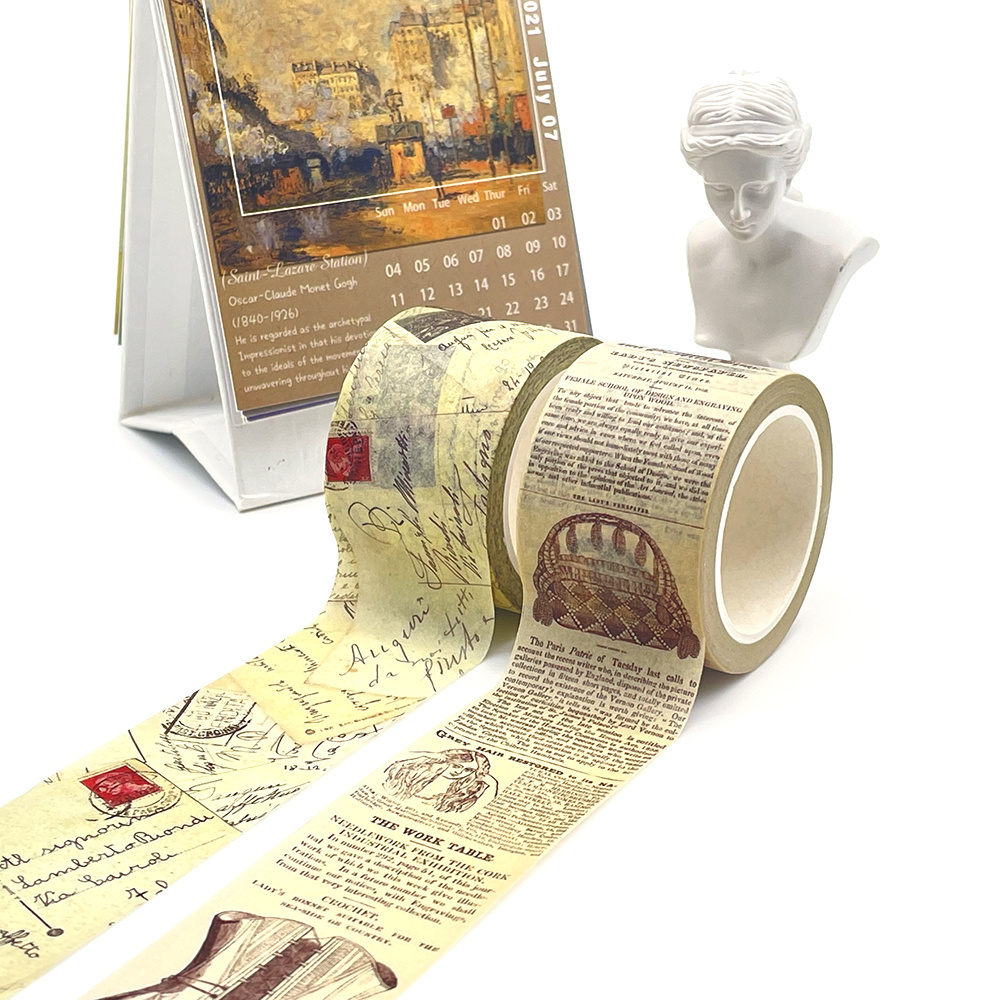 Hot selling single-sided printed Washi tape custom diversified creative design Indian Washi tape