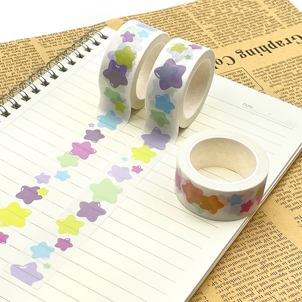 Custom tape writing printing custom japanese washi tape for DIY craft decoration