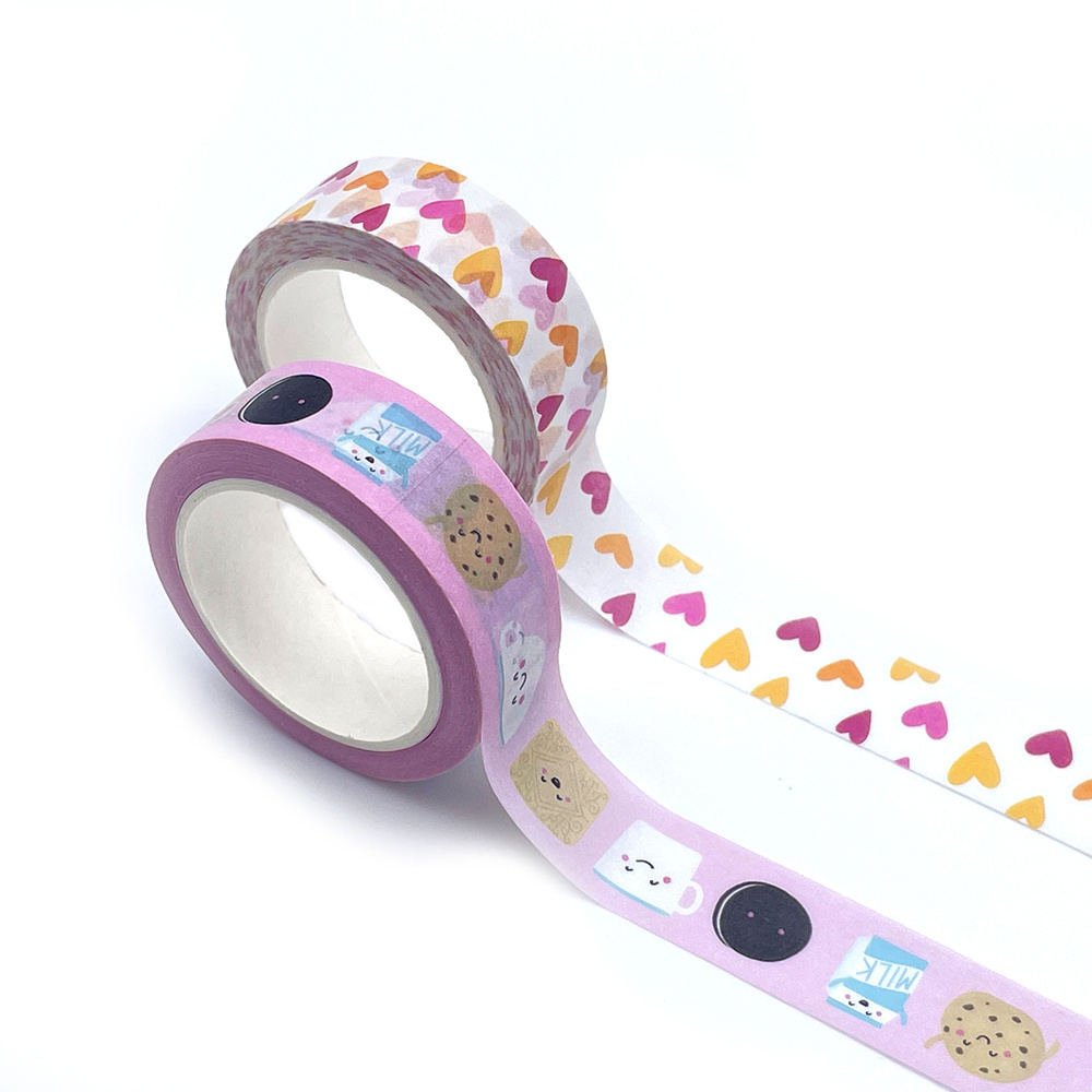 Wholesale custom printed Washi tapes Personalized design lovely pattern Indian Washi tape