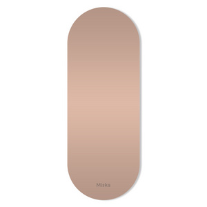 Milk Tea Beige Sand Nude Eco Custom Non Slip Natural Rubber PU Arch Oval Curve Shaped Rounded Yoga Mat 5mm With Align Body Line