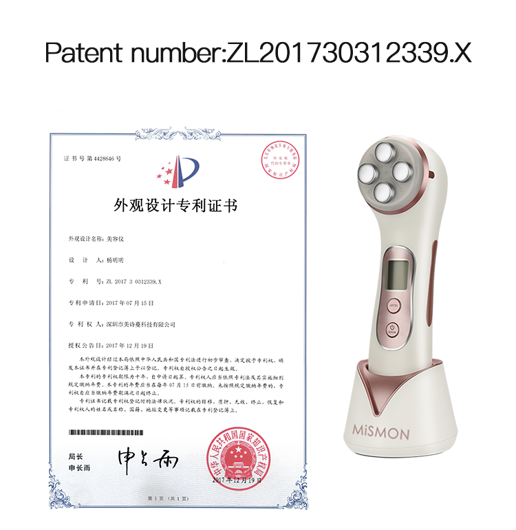 High quality rf ems multi-functional galvanic facial tool beauty equipment led face device beauty machine