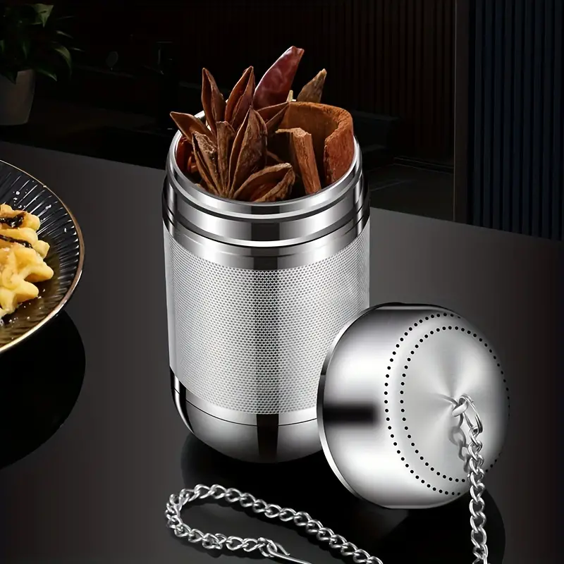 New Design Tea Filters 304 Stainless Steel Tea Diffuser Leaves Spice Seasoning Ball Strainer Tea Infusers Kitchen Accessories