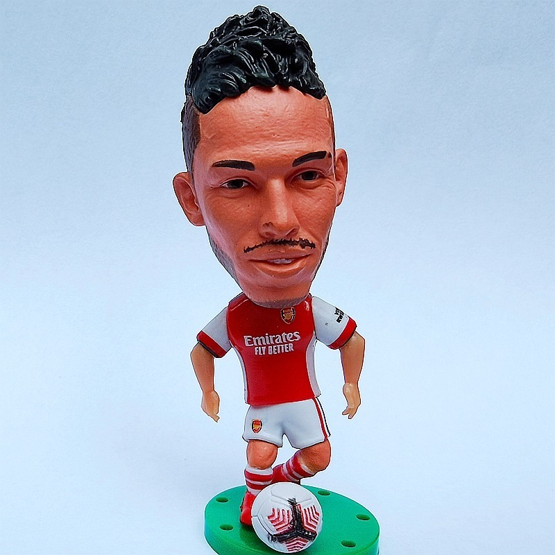 Popular Miniature Soccer Players Action Figures 3D Models Figurines Statues PVC Toys Football Player Figure