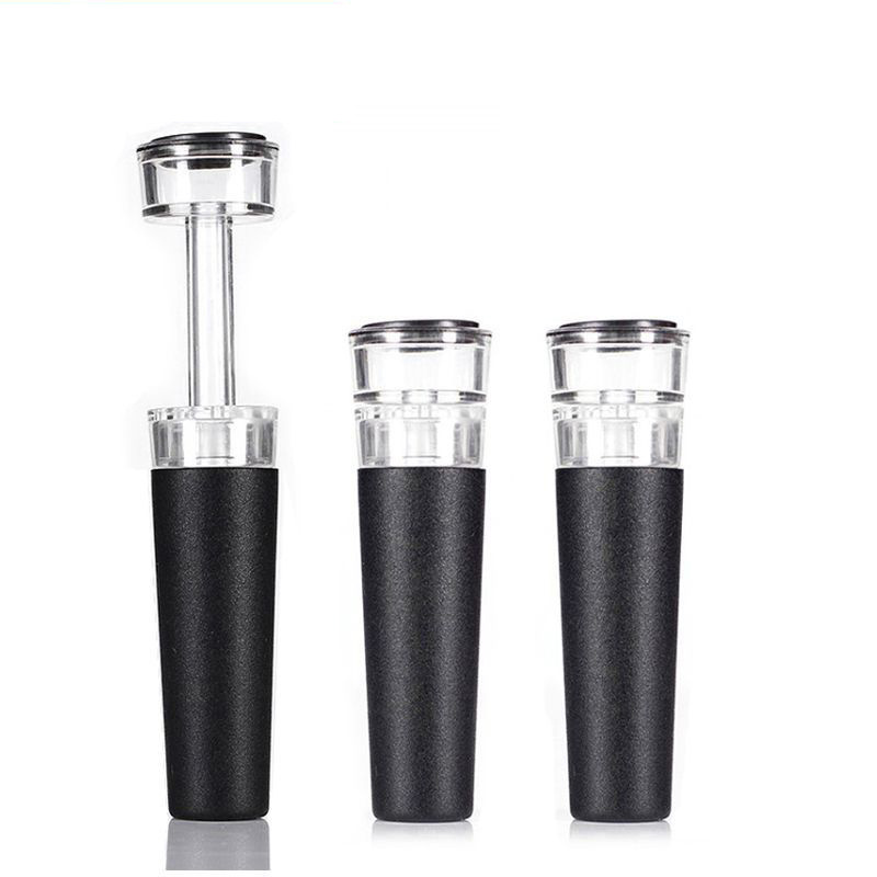 Wholesale Red Wine Champagne Bottle Preserver Air Pump Stopper Vacuum Sealed Saver Retain Fresh Cover Sealer Plug For Bar