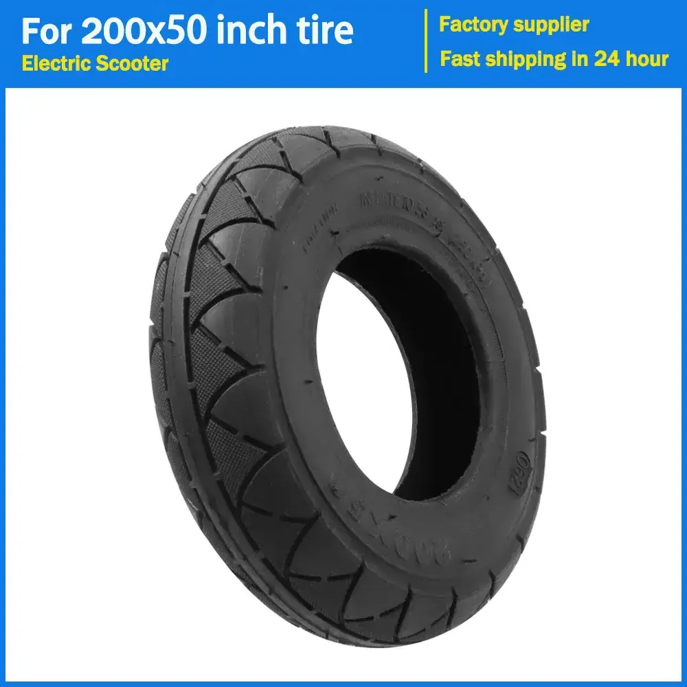 High Quality 200x50 Inner Outer Tire 8 Inch Mini Electric Scooter Tyre Electric Vehicle 200*50 Tire Accessories