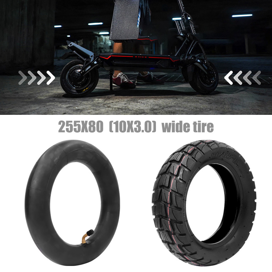 High Performance 10x3.0 Outer Tire 10x3.0 Tube Tyre Electric Scooter For KUGOO M4 PRO /For Go Karts ATV Quad Speedway Tyre