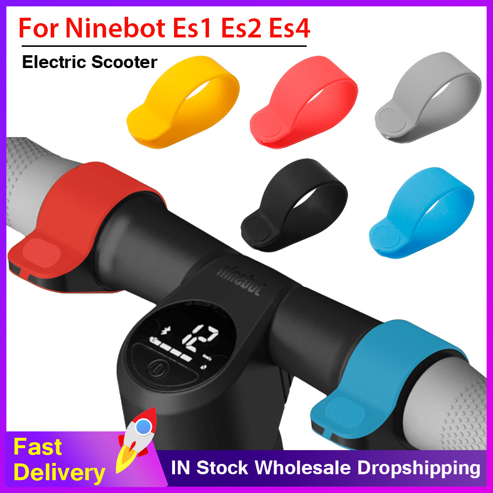 Electric Scooter Handlebar Silicone Sleeve For Ninebot ES1 ES2 ES4/MAX G30 Electric Scooter Skateboard Scooter Parts Accessories