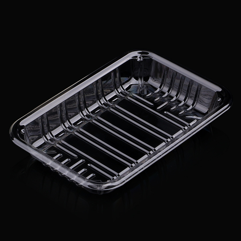 Boxes Packaging Tray Transparent Blister PET Plastic Food for Fresh Fruits and Vegetables Accept