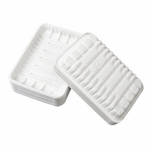 High quality and cheap price PP/PET plastic tray for fresh fruit vegetable seafood egg meat packaging