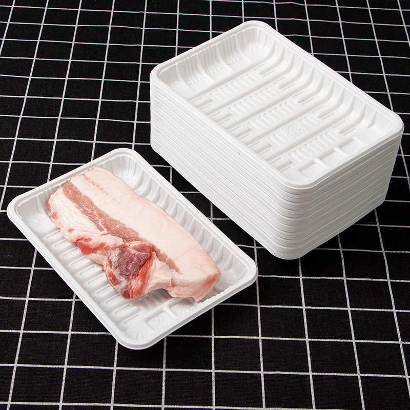 High quality and cheap price PP/PET plastic tray for fresh fruit vegetable seafood egg meat packaging