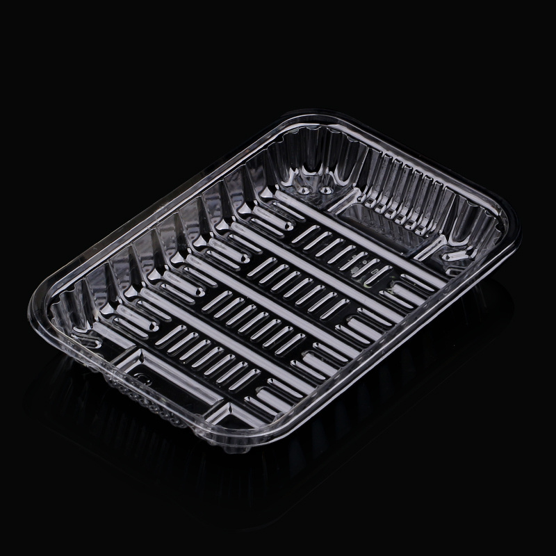 Boxes Packaging Tray Transparent Blister PET Plastic Food for Fresh Fruits and Vegetables Accept