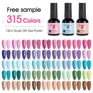 Nail Supplies Oem Very Good Custom Logo 15ml Color Soak Off Private Label Organic Hema Free Gel Polish