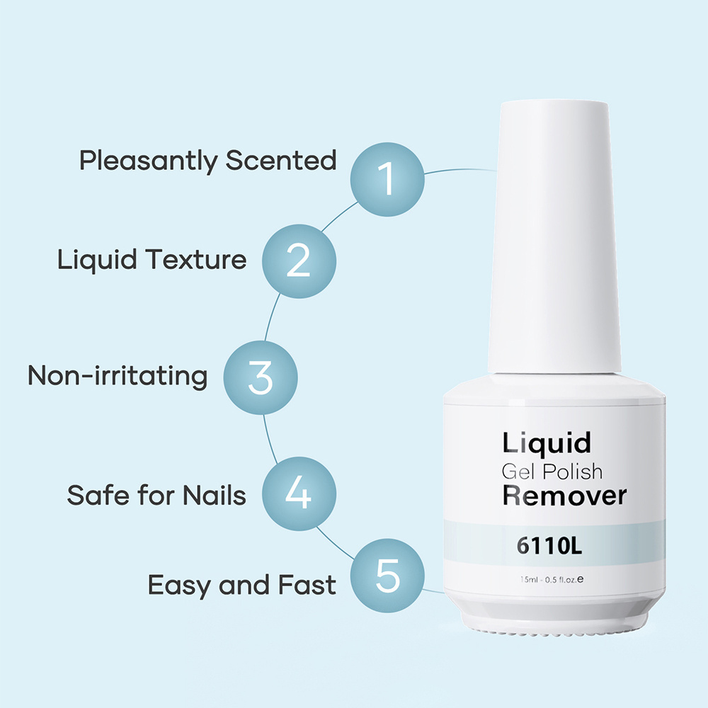 Magic Vegan Nail Polish Remover 15ml Professional Removes Soak off Gel Quickly Easily Remove Nail Gel