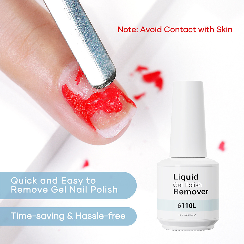 Magic Vegan Nail Polish Remover 15ml Professional Removes Soak off Gel Quickly Easily Remove Nail Gel