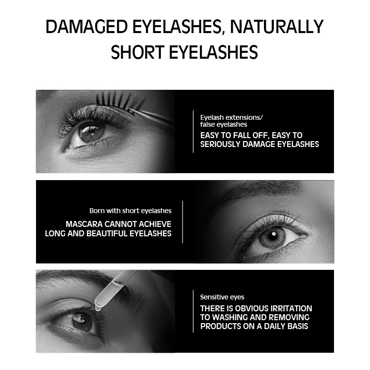 Missglue Wholesale Private Label Eyelash Enhancing Serum Natural Eye Lash High Quality Organic Eyelash Eye Lash Growth Serum