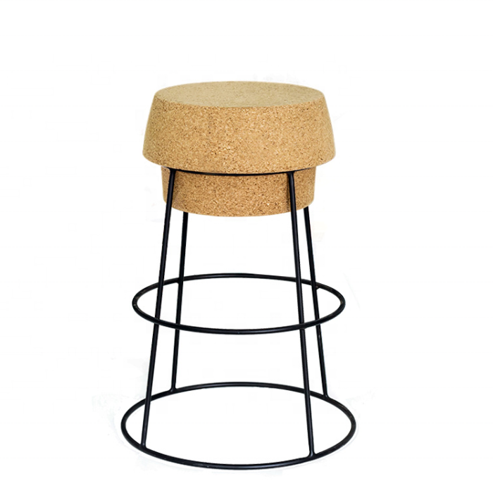 bar furniture Distinctive retro Anthracite seat Cork Counter Bouchon Bar Stool