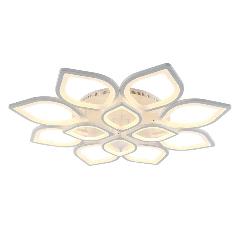 110V 230V Best price beautiful flower lamps led ceiling lights for living room