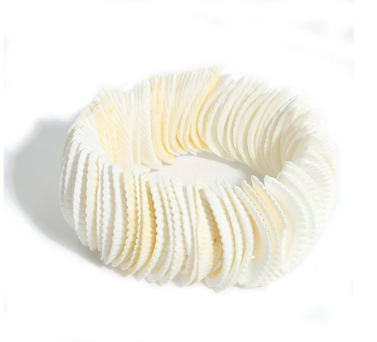 Hot Summer Beach white shell chips beads bracelets jewelry various Irregular Hawaii Shell bracelets natural Sea Shell bracelets