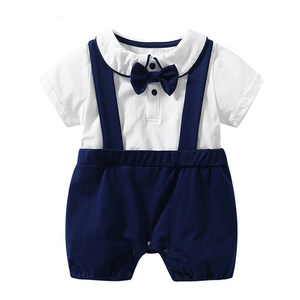 Toddler Boys Clothing Set Baby Suit Shorts Shirt Children Formal Wedding Party Kid Boy Clothes Suits